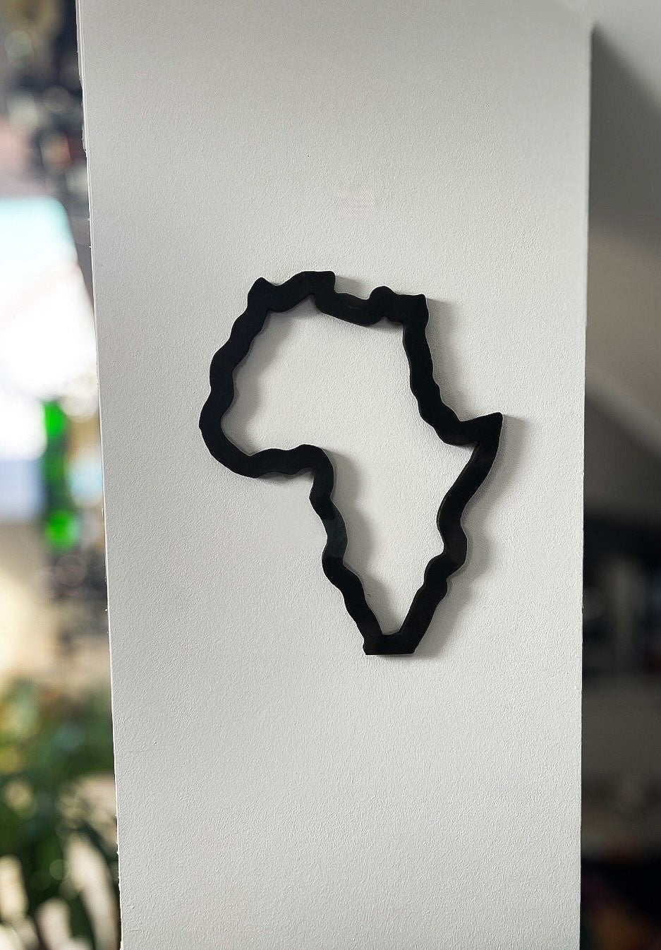 Afrika Silhouette-Holz